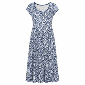 Vintage Chaps Coastal Cottagecore Maxi Dress Womens Small Parisian Euro Summer